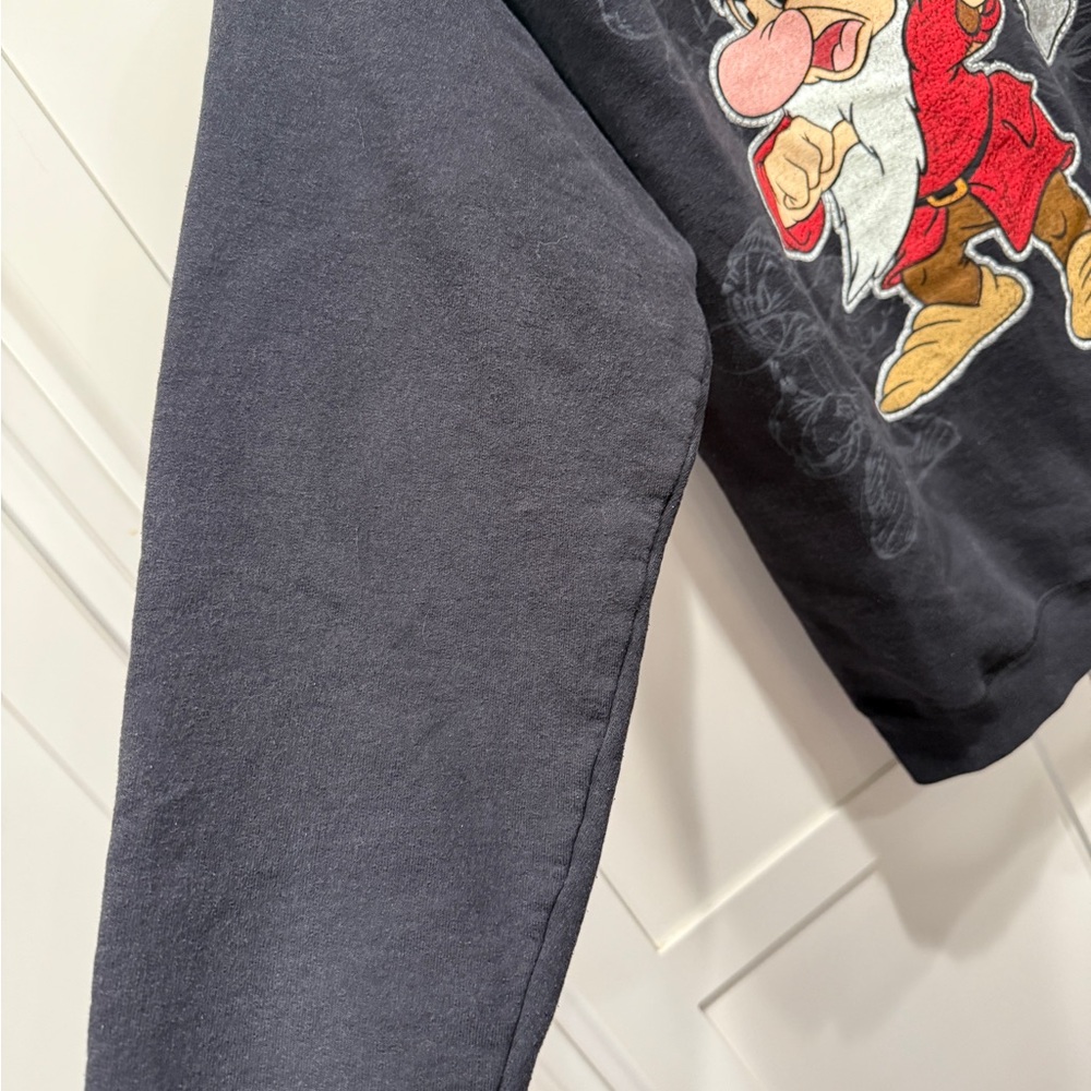 Men's Black Graphic Disney Hoodie - Picture 3 of 7